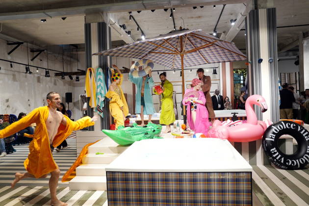Milan, Milan DesignWeek 2026, Event with DJ set by Nonstante Marras, soft clubbing meets fashion, haute cuisine, art and design, Fuorisalone, Salone del Mobile  Copyright: xDuilioxPiaggesix xipa-agency.netx xDuilioxPiaggesix IPA_Agency_IPA74247094