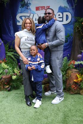Premiere of Swapped LOS ANGELES, CALIFORNIA - APRIL 26: Khalil Mack & Family at the Premiere of Netflix s Swapped at Netflix Tudum Theater on April 26, 2026 in Los Angeles, California. Credit: AdMedia EDITORIAL USE ONLY  Copyright: xx AdMediax admphotostwo984777