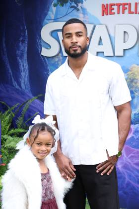 LOS ANGELES, CALIFORNIA - APRIL 26: Lenox Theus & Michael B. Jordan at the Premiere of Netflix s Swapped at Netflix Tudum Theater on April 26, 2026 in Los Angeles, California. Copyright: xAdMediax MediaPunchx