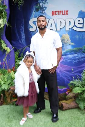 LOS ANGELES, CALIFORNIA - APRIL 26: Lenox Theus & Michael B. Jordan at the Premiere of Netflix s Swapped at Netflix Tudum Theater on April 26, 2026 in Los Angeles, California. Copyright: xAdMediax MediaPunchx