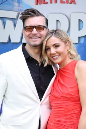 LOS ANGELES, CALIFORNIA - APRIL 26: Nathan Greno and Colie Greno at the Premiere of Netflix s Swapped at Netflix Tudum Theater on April 26, 2026 in Los Angeles, California. Copyright: xAdMediax MediaPunchx