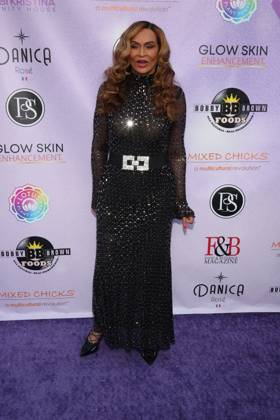 LOS ANGELES, CALIFORNIA - APRIL 26: Tina Knowles at Celebration of Serenity : The Sneaker Ball on April 26, 2026 Copyright: xAdMediax MediaPunchx