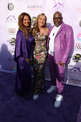 LOS ANGELES, CALIFORNIA - APRIL 26: Bobby Brown, Tina Knowles & Ruby Flores t Celebration of Serenity : The Sneaker Ball on April 26, 2026 Copyright: xAdMediax MediaPunchx