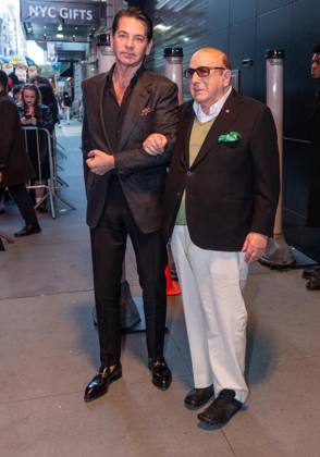 April 26, 2026, Bronx, New York, USA: Clive Davis (R) attends Lost Boys opening night on Broadway at Palace Theatre in New York, NY on April 26, 2026. Bronx USA - ZUMAr339 20260426_znp_r339_153 Copyright: xLevxRadinx
