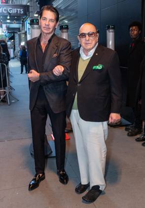 April 26, 2026, Bronx, New York, USA: Clive Davis (R) attends Lost Boys opening night on Broadway at Palace Theatre in New York, NY on April 26, 2026. Bronx USA - ZUMAr339 20260426_znp_r339_155 Copyright: xLevxRadinx
