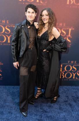 April 26, 2026, Bronx, New York, USA: Darren Criss and Mia Criss attend Lost Boys opening night on Broadway at Palace Theatre in New York, NY on April 26, 2026. Bronx USA - ZUMAr339 20260426_znp_r339_134 Copyright: xLevxRadinx