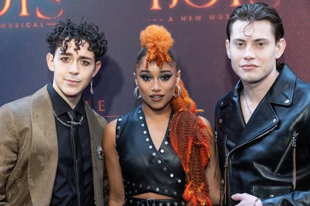 April 26, 2026, Bronx, New York, USA: Ali Louis Bourzgui, Maria Wirries and LJ Benet attend Lost Boys opening night on Broadway at Palace Theatre in New York, NY on April 26, 2026. Bronx USA  - ZUMAr339 20260426_znp_r339_070 Copyright: xLevxRadinx