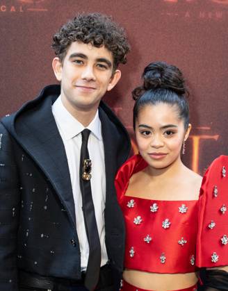 April 26, 2026, Bronx, New York, USA: Miguel Gil and Jennifer Duka attend Lost Boys opening night on Broadway at Palace Theatre in New York, NY on April 26, 2026. Bronx USA  - ZUMAr339 20260426_znp_r339_071 Copyright: xLevxRadinx
