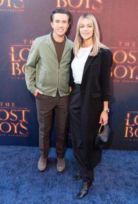 April 26, 2026, Bronx, New York, USA: Rob McElhenney and Kaitlin Olson attend Lost Boys opening night on Broadway at Palace Theatre in New York, NY on April 26, 2026. Bronx USA - ZUMAr339 20260426_znp_r339_101 Copyright: xLevxRadinx