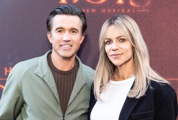 April 26, 2026, Bronx, New York, USA: Rob McElhenney and Kaitlin Olson attend Lost Boys opening night on Broadway at Palace Theatre in New York, NY on April 26, 2026. Bronx USA - ZUMAr339 20260426_znp_r339_102 Copyright: xLevxRadinx