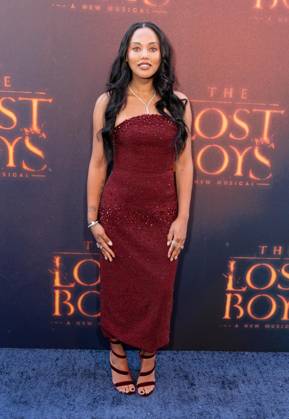 April 26, 2026, Bronx, New York, USA: Ayesha Curry attends Lost Boys opening night on Broadway at Palace Theatre in New York, NY on April 26, 2026. Bronx USA - ZUMAr339 20260426_znp_r339_089 Copyright: xLevxRadinx