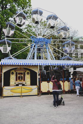 Oldtimer Riesenrad Muenchen 26.04.2026 Mariahilfplatz Auer Dult Foto Muenchen