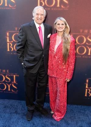 April 26, 2026, Bronx, New York, USA: Stewart F. Lane and Bonnie Comley attend Lost Boys opening night on Broadway at Palace Theatre in New York, NY on April 26, 2026. Bronx USA - ZUMAr339 20260426_znp_r339_079 Copyright: xLevxRadinx