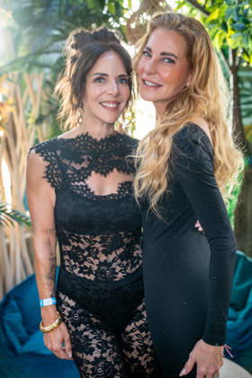 Daniela Büchner und Giulia Siegel im neu gestalteten First Floor des Megaparks;Saison-Opening 2026 im Megapark auf Mallorca -, Playa de Palma Mallorca Spanien Megapark