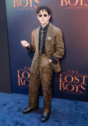 April 26, 2026, Bronx, New York, USA: Ali Louis Bourzgui attends Lost Boys opening night on Broadway at Palace Theatre in New York, NY on April 26, 2026. Bronx USA - ZUMAr339 20260426_znp_r339_030 Copyright: xLevxRadinx