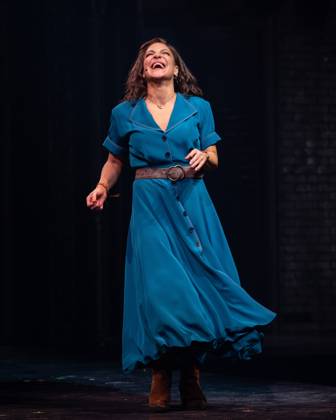 Shoshana Bean on stage for THE LOST BOYS Opening Night Curtain Call on Broadway, Palace Theatre, New York, NY, April 26, 2026. Photo By: Simon Lindenblatt Everett Collection THE LOST BOYS Opening Night Curtain Call on Broadway 
