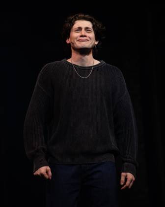 LJ Benet on stage for THE LOST BOYS Opening Night Curtain Call on Broadway, Palace Theatre, New York, NY, April 26, 2026. Photo By: Simon Lindenblatt Everett Collection THE LOST BOYS Opening Night Curtain Call on Broadway 