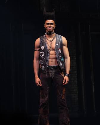 Dean Maupin on stage for THE LOST BOYS Opening Night Curtain Call on Broadway, Palace Theatre, New York, NY, April 26, 2026. Photo By: Simon Lindenblatt Everett Collection THE LOST BOYS Opening Night Curtain Call on Broadway 