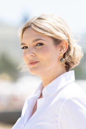 The 9th Canneseries International Festival - Jury Doc Photocall Léa Camilleri attend JURY DOC Photocall at the 9th Canneseries International Festival at Plage Du Majestic on April 27, 2026 in Cannes, France. Photo by ShootPix ABACAPRESS.COM Cannes France  Copyright: xShootpix ABACAx