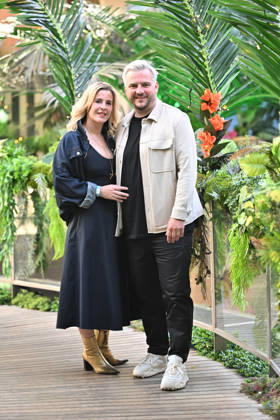 20260426 Mega Park Opening 2026 PALMA, SPAIN - APRIL 26 2026 : Samu, Daniel Samorey, Yvonne Samorey at - Mega Park Opening 2026 on April 26, 2026 in Palma, . Palma Mallorca Spain