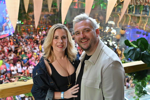 20260426 Mega Park Opening 2026 PALMA, SPAIN - APRIL 26 2026 : Samu, Daniel Samorey, Yvonne Samorey at - Mega Park Opening 2026 on April 26, 2026 in Palma, . Palma Mallorca Spain