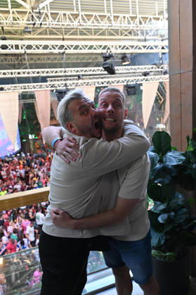 20260426 Mega Park Opening 2026 PALMA, SPAIN - APRIL 26 2026 : Samu aka Daniel Samorey, HouseKaspeR - Philipp Immig at - Mega Park Opening 2026 on April 26, 2026 in Palma, . Palma Mallorca Spain