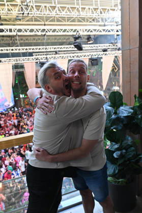 20260426 Mega Park Opening 2026 PALMA, SPAIN - APRIL 26 2026 : Samu aka Daniel Samorey, HouseKaspeR - Philipp Immig at - Mega Park Opening 2026 on April 26, 2026 in Palma, . Palma Mallorca Spain