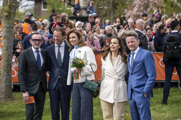 Aankomst Koninklijke familie in Dokkum DOKKUM - Koningsdag wordt in Dokkum in Friesland gevierd door de Koninklijke familie. Credit : Frank van Beek CC Dokkum Nederland  Copyright: xx FrankxvanxBeekx xCCx