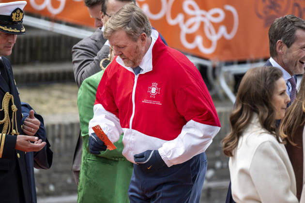 Koning op de schaats in Dokkum DOKKUM - Koningsdag wordt in Dokkum in Friesland gevierd door de Koninklijke familie. Credit : Frank van Beek CC Dokkum Nederland  Copyright: xx FrankxvanxBeekx xCCx