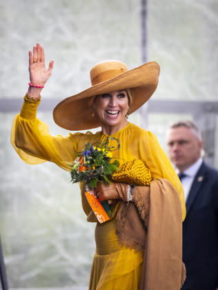 Koningin Maxima in Dokkum DOKKUM - Koningsdag wordt in Dokkum in Friesland gevierd door de Koninklijke familie. Credit : Frank van Beek CC Dokkum Nederland  Copyright: xx FrankxvanxBeekx xCCx