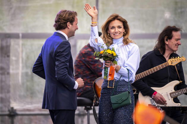Prinses Aimee tijdens Koningsdag in Dokkum DOKKUM - Koningsdag wordt in Dokkum in Friesland gevierd door de Koninklijke familie. Credit : Frank van Beek CC Dokkum Nederland  Copyright: xx FrankxvanxBeekx xCCx
