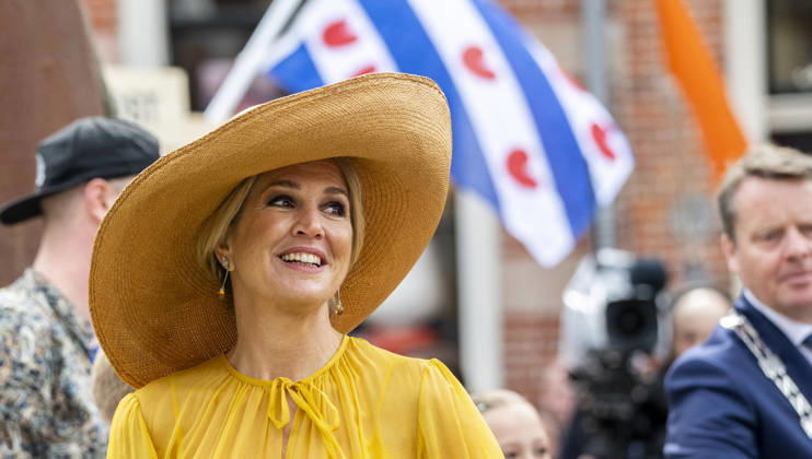 Koningin Maxima in Dokkum DOKKUM - Koningsdag wordt in Dokkum in Friesland gevierd door de Koninklijke familie. Credit : Frank van Beek CC Dokkum Nederland  Copyright: xx FrankxvanxBeekx xCCx