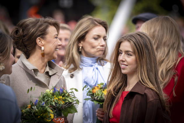 Aankomst Koninklijke familie in Dokkum DOKKUM - Koningsdag wordt in Dokkum in Friesland gevierd door de Koninklijke familie. Credit : Frank van Beek CC Dokkum Nederland  Copyright: xx FrankxvanxBeekx xCCx