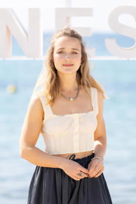 This Is Not A Murder Mystery Photocall - The 9th Canneseries International Festival Florence Hall attends the This Is Not A Murder Mystery Photocall at the 9th Canneseries International Festival at Plage Du Majestic on April 27, 2026 in Cannes, France. Photo by Shootpix ABACAPRESS.COM Cannes France  Copyright: xShootpix ABACAx