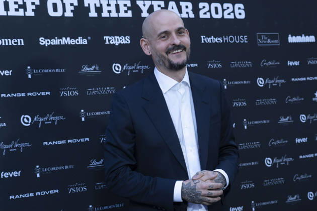 Aitor Zabala attends Chef of the Year 2026 photocall .April 27, 2026 in Madrid, Spain. (20260427026)