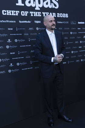 Aitor Zabala attends Chef of the Year 2026 photocall .April 27, 2026 in Madrid, Spain. (20260427046)