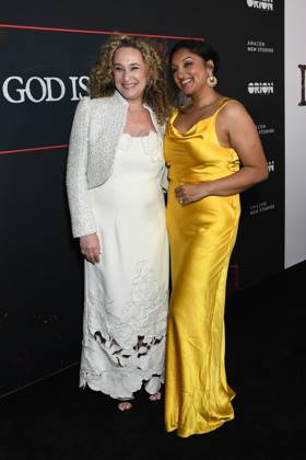 Riva Marker, Kishori Rajan at arrivals for IS GOD IS Premiere, Brooklyn Academy of Music (BAM) Rose Cinema, New York, NY, April 27, 2026. Photo By: Quoin Pics Everett Collection IS GOD IS Premiere PUBLICATIONXNOTxINxCANxCHNxFRAxITAxJPNxNORxPOLxRUSxESPxUKxUSA