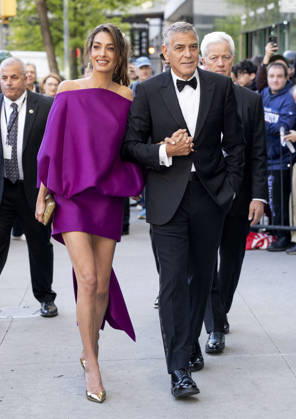 April 27, 2026, New York, Ny, United States: Amal Clooney and George Clooney attend the 51st Annual Chaplin Award Honoring George Clooney. Held at Alice Tully Hall at Lincoln Center in New York. Zuma Press April 27, 2026. New York United States  - ZUMAp281 20260427_zea_p281_005 Copyright: xPhotoxImagexPressx