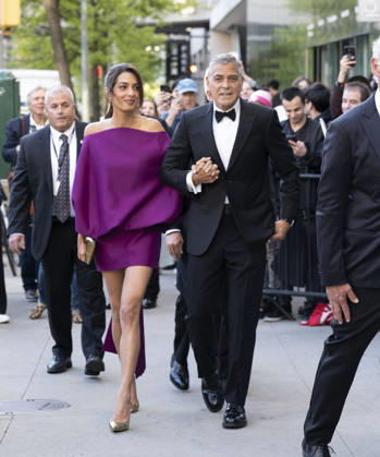 April 27, 2026, New York, Ny, United States: Amal Clooney and George Clooney attend the 51st Annual Chaplin Award Honoring George Clooney. Held at Alice Tully Hall at Lincoln Center in New York. Zuma Press April 27, 2026. New York United States  - ZUMAp281 20260427_zea_p281_009 Copyright: xPhotoxImagexPressx