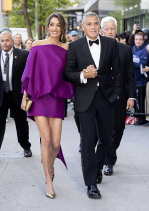 April 27, 2026, New York, Ny, United States: Amal Clooney and George Clooney attend the 51st Annual Chaplin Award Honoring George Clooney. Held at Alice Tully Hall at Lincoln Center in New York. Zuma Press April 27, 2026. New York United States  - ZUMAp281 20260427_zea_p281_011 Copyright: xPhotoxImagexPressx