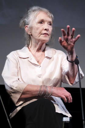 Lindsay Duncan in der Talkshow Mark Kermode Live in 3D im BFI Southbank. London, 27.04.2026