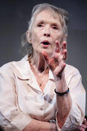 Lindsay Duncan in der Talkshow Mark Kermode Live in 3D im BFI Southbank. London, 27.04.2026