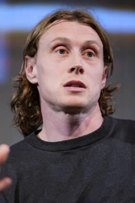 George Mackay in der Talkshow Mark Kermode Live in 3D im BFI Southbank. London, 27.04.2026