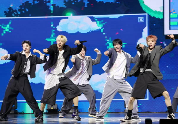 S. Korean boy group Nexz S. Korean boy group Nexz South Korean boy group Nexz performs during a showcase for the group s second single album Mnchk in Seoul on April 27, 2026. (Yonhap) 2026-04-28 14:43:02 < 1980-2026 YONHAPNEWS AGENCY. .> ¼­¿ïÆ¯º°½Ã EDITORIAL USE ONLY  Copyright: xx PYH2026042811150034400 YonhapxNewsx yonphotos251835