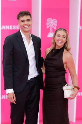 Pink Carpet - The 9th Canneseries International Festival - Day 5 Aimie Perino and Pablo Brimeux attend the Day Five of the 9th Canneseries International Festival on April 27, 2026 in Cannes, France. Photo by ShootPix ABACAPRESS.COM Cannes France  Copyright: xShootpix ABACAx