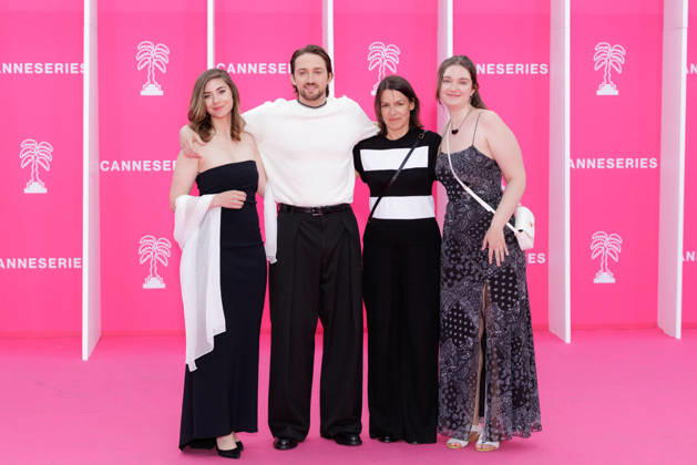 Pink Carpet - The 9th Canneseries International Festival - Day 5 David Mirailles, Gabrielle d Andrimont attend the Day Five of the 9th Canneseries International Festival on April 27, 2026 in Cannes, France. Photo by ShootPix ABACAPRESS.COM Cannes France  Copyright: xShootpix ABACAx