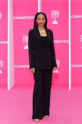 Pink Carpet - The 9th Canneseries International Festival - Day 5 Philypa Phoenix attends the Day Five of the 9th Canneseries International Festival on April 27, 2026 in Cannes, France. Photo by ShootPix ABACAPRESS.COM Cannes France  Copyright: xShootpix ABACAx