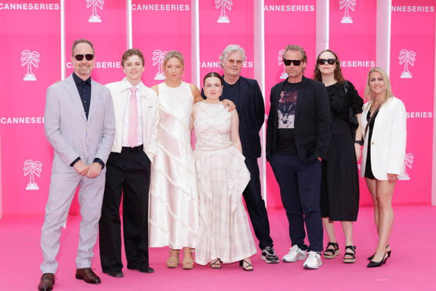 Pink Carpet - The 9th Canneseries International Festival - Day 5 Linus Rogsgard, Björn Stein and Amy Deasismont attend the Day Five of the 9th Canneseries International Festival on April 27, 2026 in Cannes, France. Photo by ShootPix ABACAPRESS.COM Cannes France  Copyright: xShootpix ABACAx
