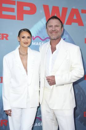 Johanna Harlin, Renny Harlin at arrivals for DEEP WATER Premiere, Paramount Theater, Los Angeles, CA, April 27, 2026. Photo By: Elizabeth Goodenough Everett Collection DEEP WATER Premiere PUBLICATIONXNOTxINxCANxCHNxFRAxITAxJPNxNORxPOLxRUSxESPxUKxUSA