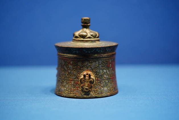 HOHHOT, CHINA - JANUARY 18: A piece of Iranian cultural treasure is on display during The Flowing Galaxy: Treasures of Persian Culture and Art exhibition at lnner Mongolia Museum on January 18, 2026 in Hohhot, Inner Mongolia Autonomous Region of China. The Flowing Galaxy: Treasures of Persian Culture and Art brings together 151 artifacts from five Iranian museums, marking the first time Iranian relics from institutions beyond the National Museum of Iran have been exhibited in China.  Copyright: xVCGx 111616009849